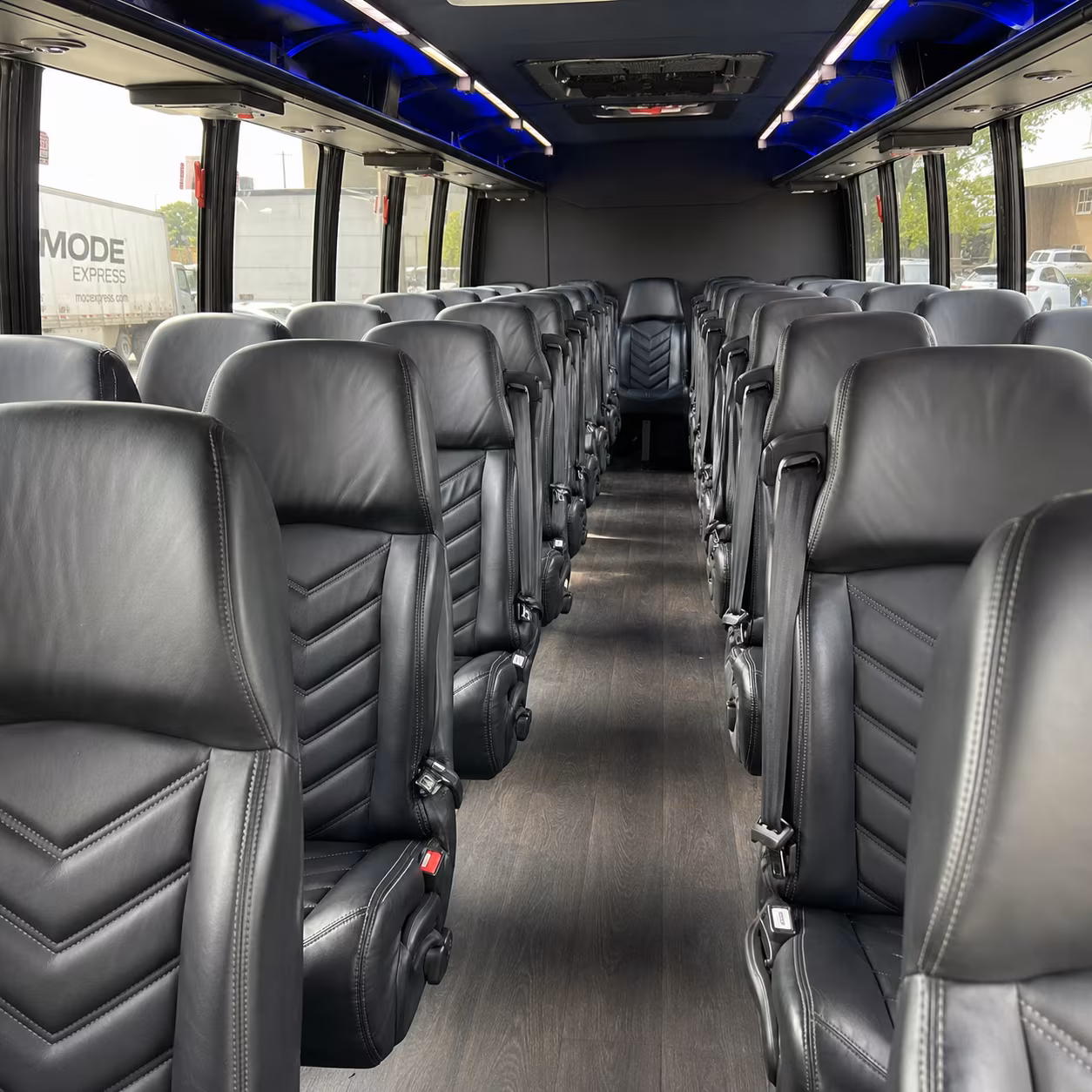 can i book a one way a round trip or a multi day package for a bus rental in taunton