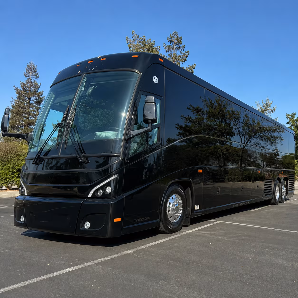 charter bus rentals for myles standish industrial park employers