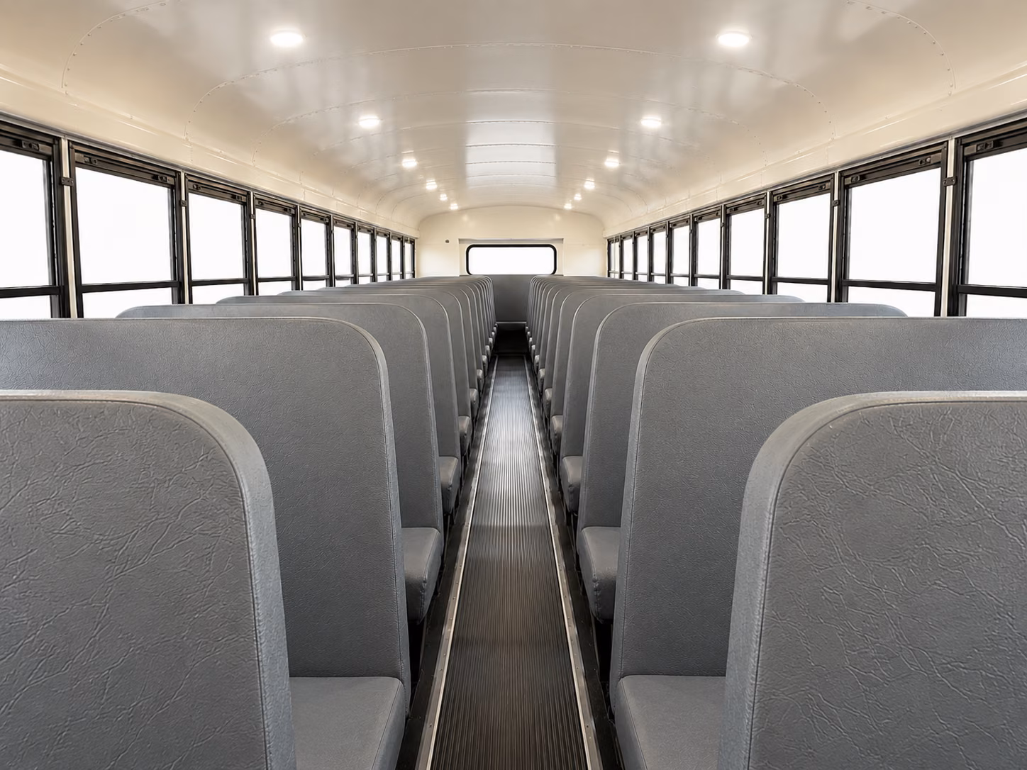taunton school bus interior